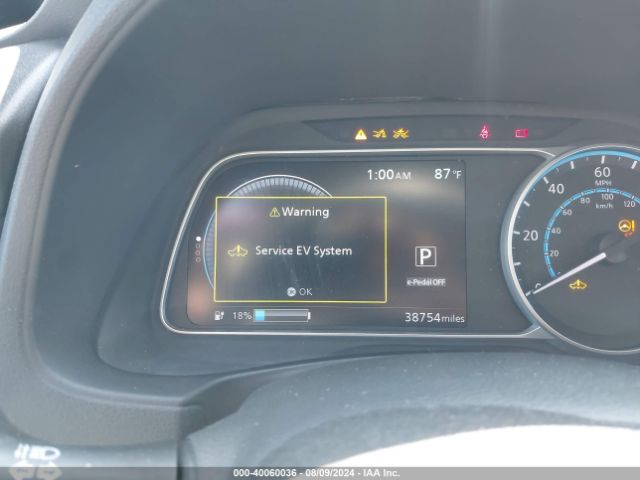 1N4AZ1BV4MC552300 Nissan Leaf S 40 Kwh
