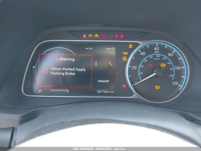 1N4AZ1BV4MC552300 Nissan Leaf S 40 Kwh
