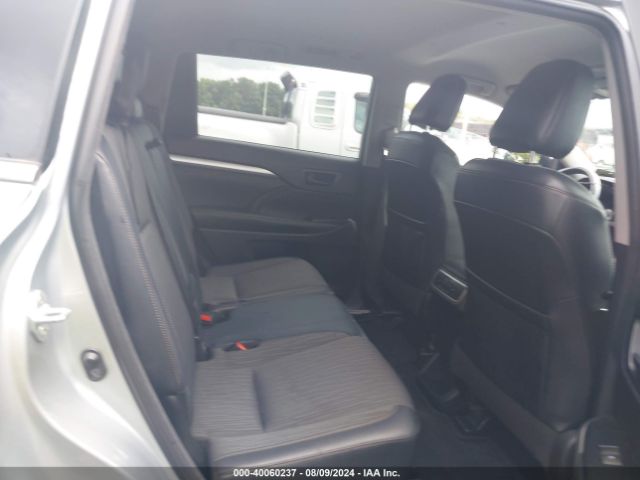 5TDBZRFH5JS854271 Toyota Highlander Le Plus
