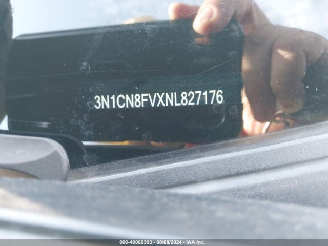 3N1CN8FVXNL827176 Nissan Versa 1.6 Sr Xtronic Cvt