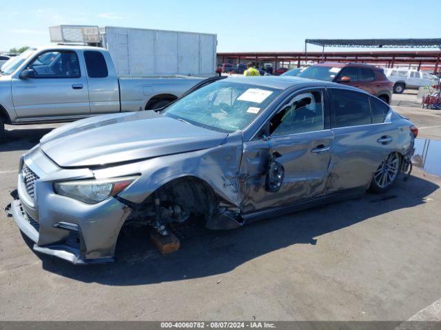 JN1FV7AP4JM461442 Infiniti Q50 3.0t Red Sport 400
