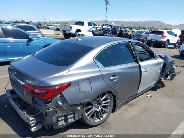 JN1FV7AP4JM461442 Infiniti Q50 3.0t Red Sport 400