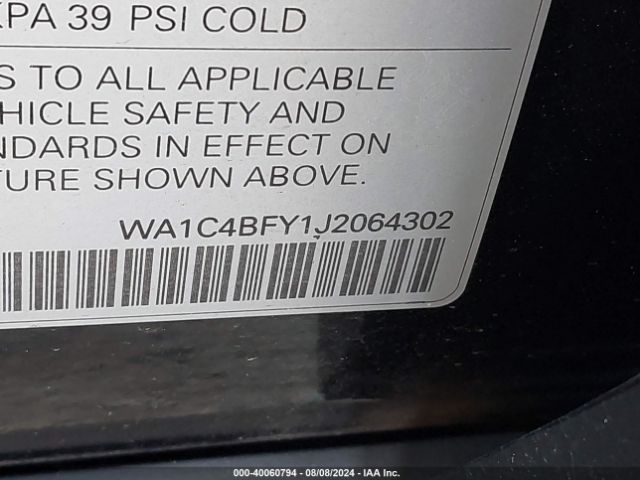 WA1C4BFY1J2064302 Audi Sq5 3.0t Premium Plus