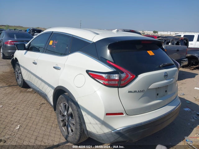 Nissan MURANO SL 2015 5N1AZ2MG2FN236539 Image 3