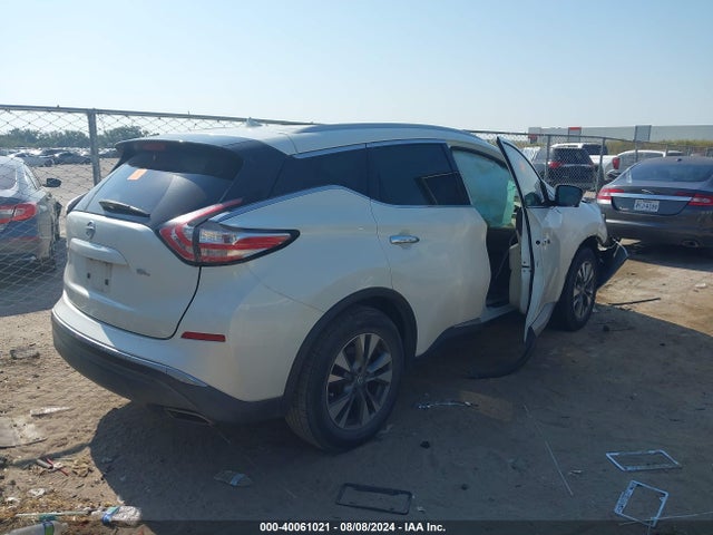 Nissan MURANO SL 2015 5N1AZ2MG2FN236539 Image 4