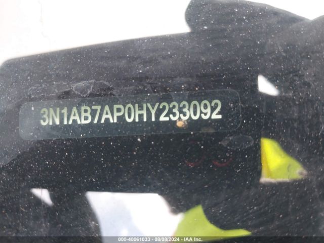 3N1AB7AP0HY233092 Nissan SENTRA S