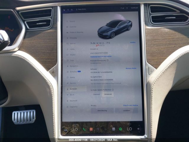 5YJSA1H11EFP32848 Tesla Model S P85