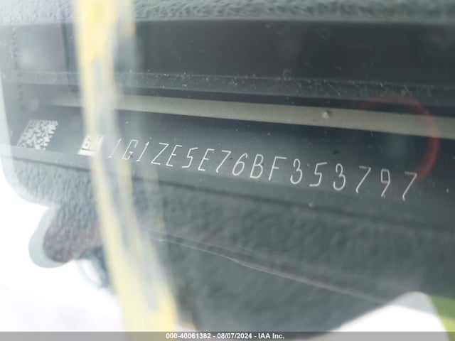 Продажа на аукционе авто 2011 Chevrolet Malibu Ltz, vin: 1G1ZE5E76BF353797, номер лота: 40061382