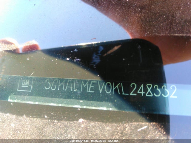 3GKALMEV0KL248332 GMC Terrain Sle