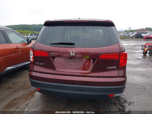 Honda Pilot Ex-l 2018 5FNYF6H59JB057501 Image 17