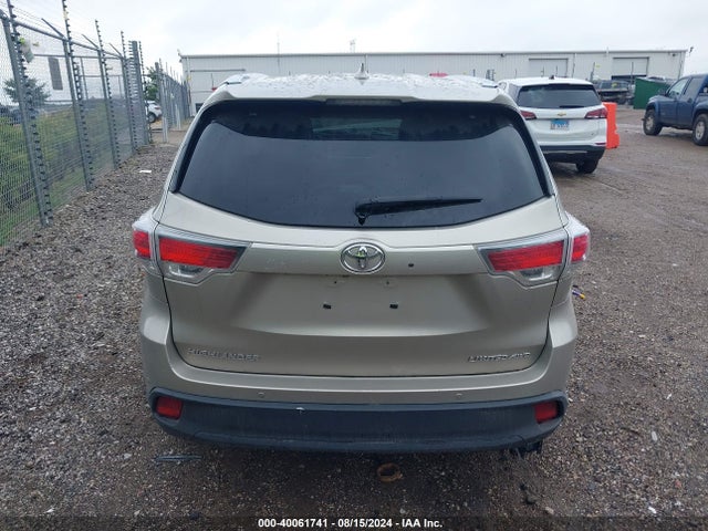 5TDDKRFH1ES057132 Toyota Highlander Limited V6