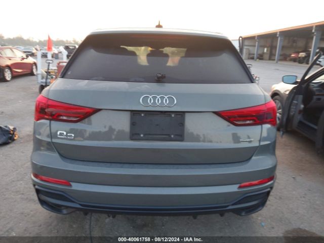 WA1EECF37L1058819 Audi Q3 Premium Plus 45 Tfsi S Line Quattro Tiptronic