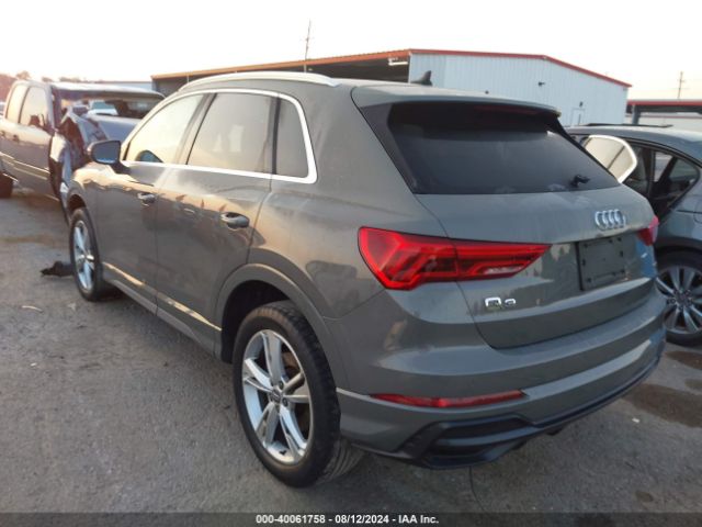 WA1EECF37L1058819 Audi Q3 Premium Plus 45 Tfsi S Line Quattro Tiptronic