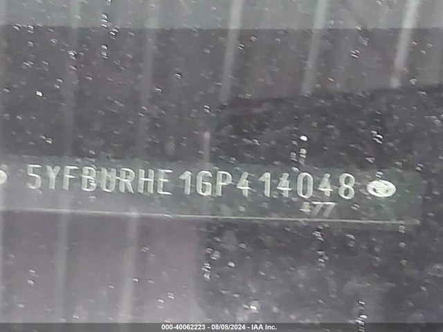 Toyota Corolla S Plus 2016 5YFBURHE1GP414048 Image 9