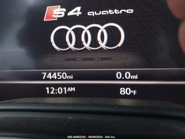 WAUC4AF46JA025088 Audi S4 3.0t Premium Plus