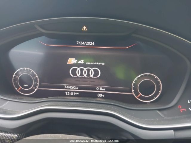 WAUC4AF46JA025088 Audi S4 3.0t Premium Plus