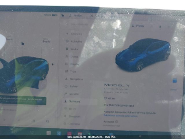 7SAYGDEE9PA041863 Tesla Model Y