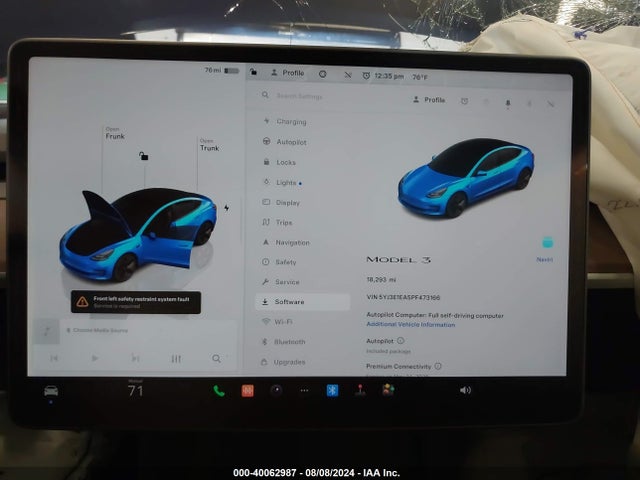 2023 TESLA MODEL 3 5YJ3E1EA5PF473166 Photo 6