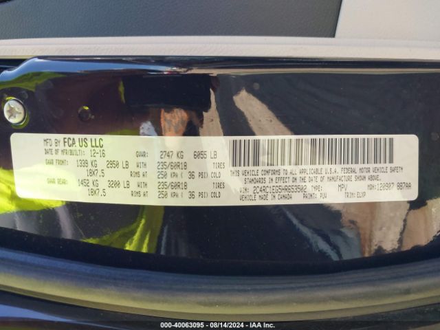 2C4RC1EG5HR653502 Chrysler Pacifica Touring L Plus