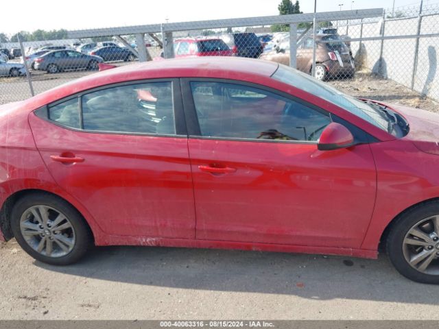 5NPD84LFXJH331187 Hyundai ELANTRA SEL