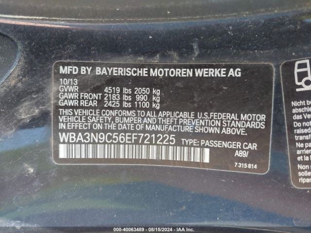 WBA3N9C56EF721225 BMW 428i Xdrive