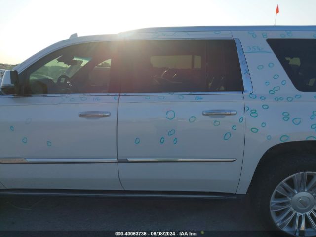 1GYS3KKJ3KR178009 Cadillac Escalade Esv Platinum