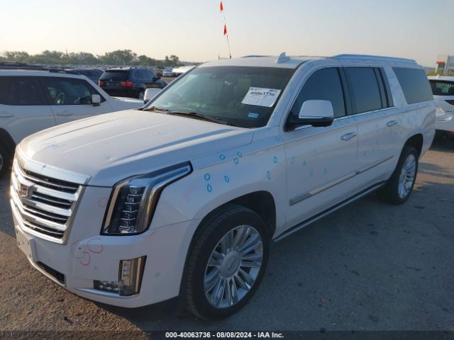 1GYS3KKJ3KR178009 Cadillac Escalade Esv Platinum