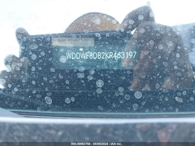 WDDWF8DB2KR463197 Mercedes-Benz C 300