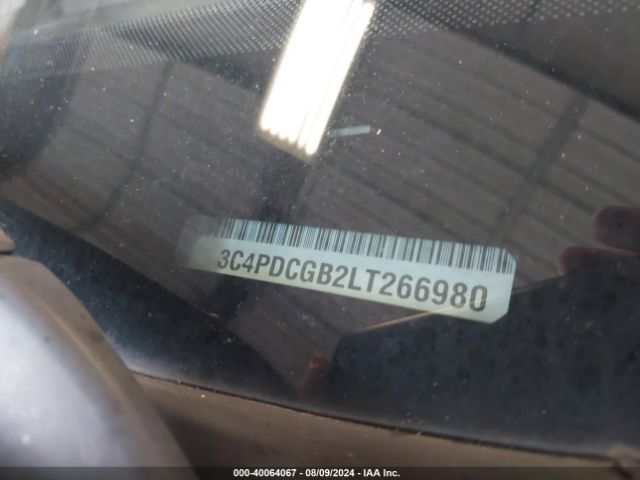 3C4PDCGB2LT266980 Dodge Journey Crossroad