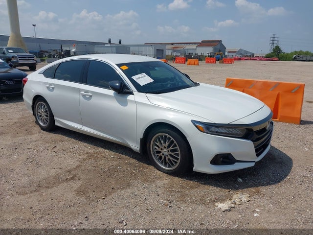 40064086 :رقم المزاد ، 1HGCV1F39NA063896 vin ، 2022 Honda Accord Sport مزاد بيع