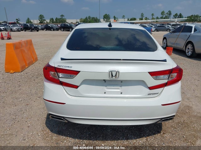 40064086 :رقم المزاد ، 1HGCV1F39NA063896 vin ، 2022 Honda Accord Sport مزاد بيع