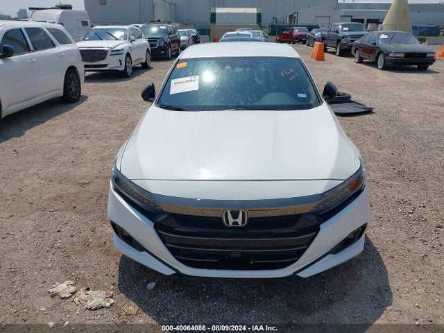 40064086 :رقم المزاد ، 1HGCV1F39NA063896 vin ، 2022 Honda Accord Sport مزاد بيع