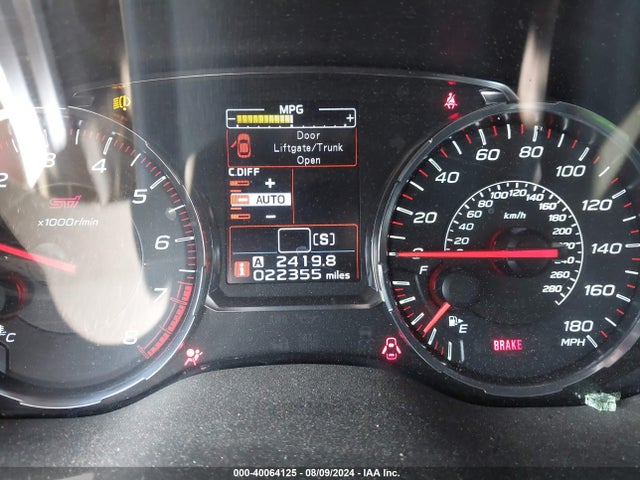 JF1VA2E61M9800437 Subaru Wrx Sti