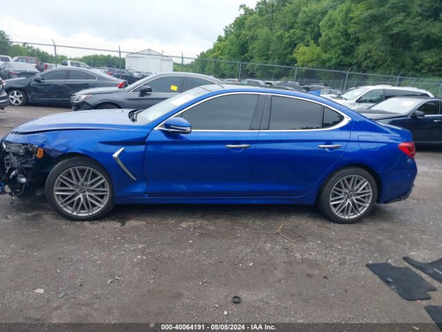 KMTG34LA6MU073620 Genesis G70 2.0t Awd