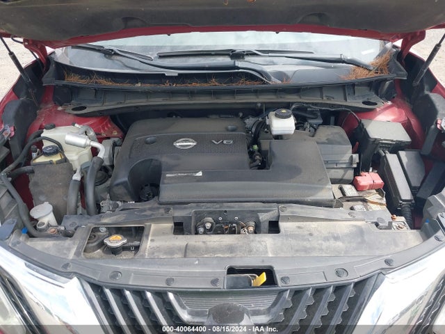 Nissan MURANO SL 2018 5N1AZ2MH3JN187255 Image 10