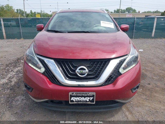 Nissan MURANO SL 2018 5N1AZ2MH3JN187255 Image 12