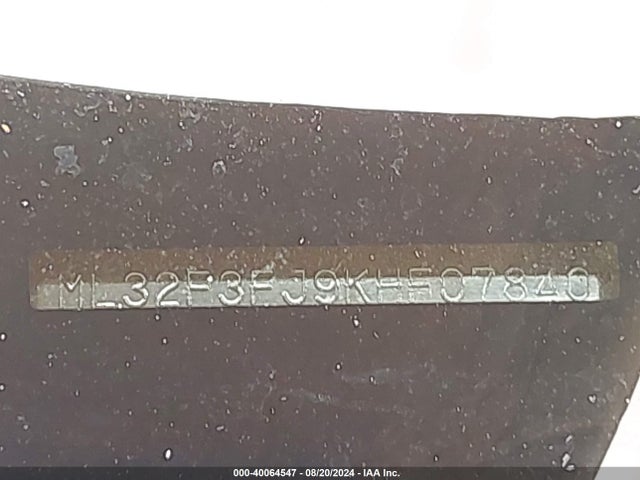 2019 MITSUBISHI MIRAGE G4 ML32F3FJ9KHF07840 Photo 8