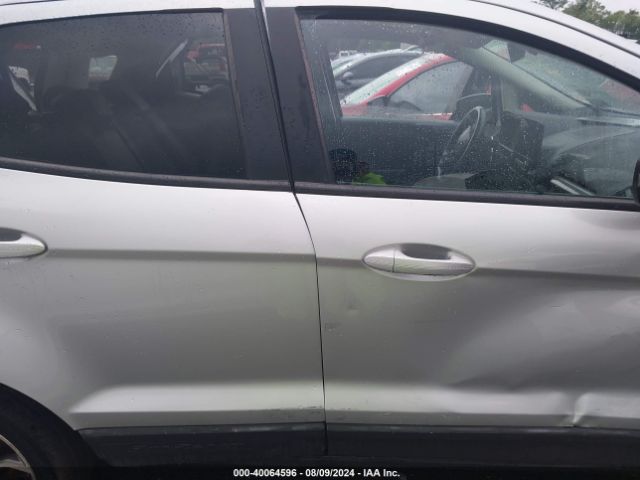 MAJ6S3JL0LC353491 Ford Ecosport Ses