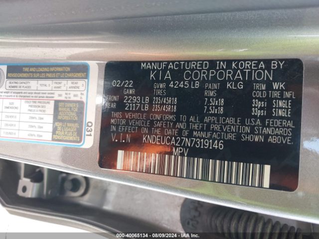 KNDEUCA27N7319146 KIA Seltos Nightfall Edition