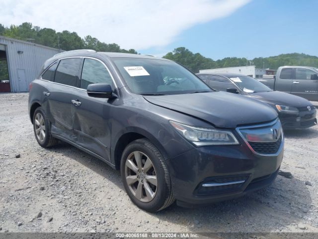 5FRYD4H85EB007039 Acura Mdx Advance Pkg W/entertainment Pkg
