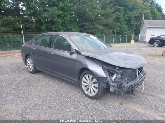 Honda Accord Ex-l V-6 2014 1HGCR3F81EA013229 Image 1