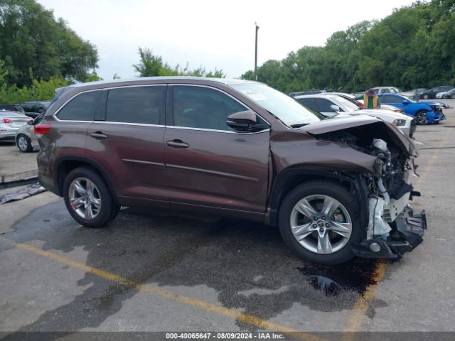 5TDYZRFH3HS224558 Toyota Highlander Limited/ltd Platinum