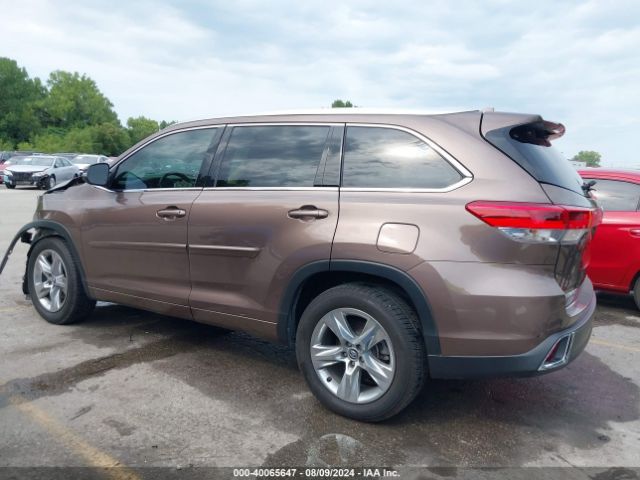 5TDYZRFH3HS224558 Toyota Highlander Limited/ltd Platinum
