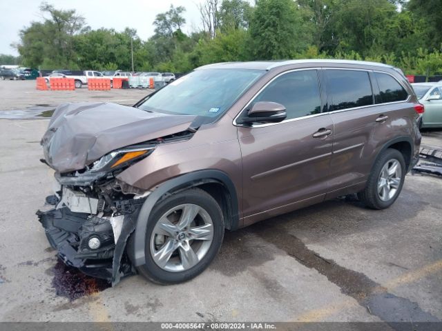 5TDYZRFH3HS224558 Toyota Highlander Limited/ltd Platinum