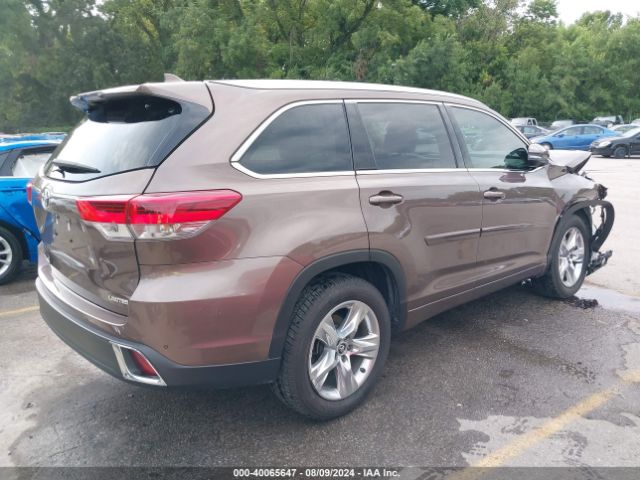 5TDYZRFH3HS224558 Toyota Highlander Limited/ltd Platinum