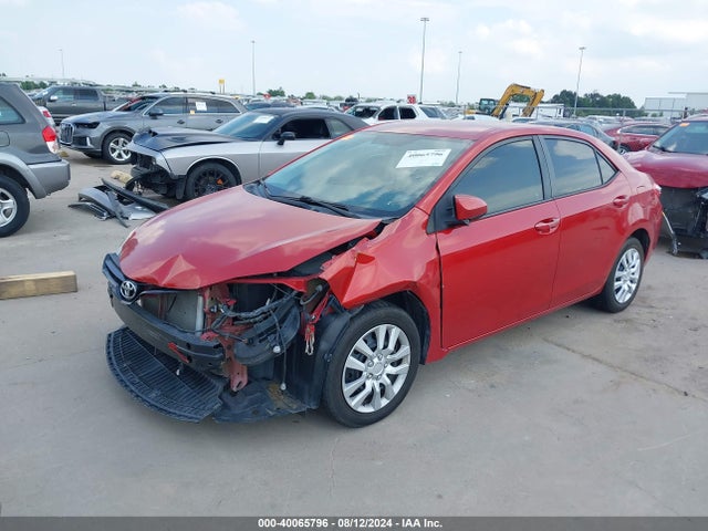 Toyota COROLLA LE 2014 5YFBURHE1EP093349 Image 2
