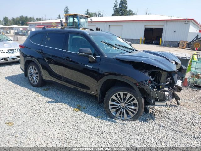 5TDEBRCH4MS060582 Toyota Highlander Hybrid Platinum
