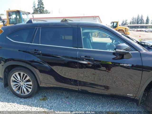 5TDEBRCH4MS060582 Toyota Highlander Hybrid Platinum