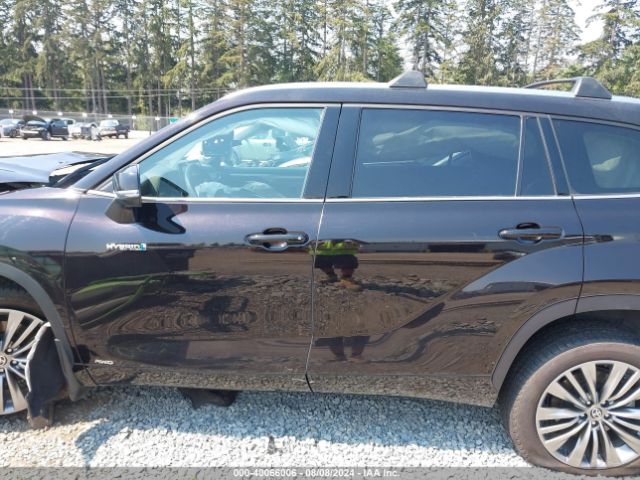 5TDEBRCH4MS060582 Toyota Highlander Hybrid Platinum
