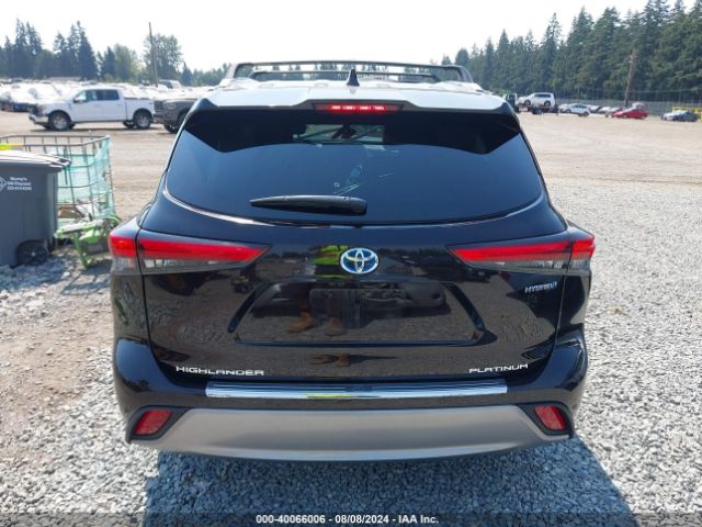5TDEBRCH4MS060582 Toyota Highlander Hybrid Platinum